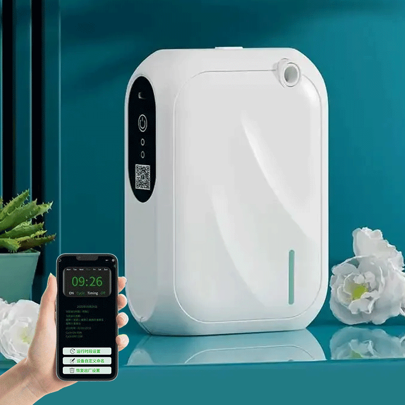 Home Fragrance Flowers - Coverage 200m³ Aroma Diffuser Machine Bluetooth