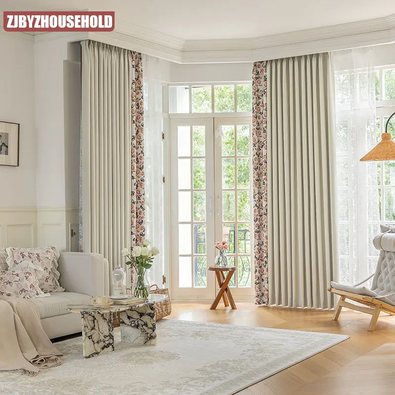 Home Fragrance French - French Double Piece Blackout Thickened Finished