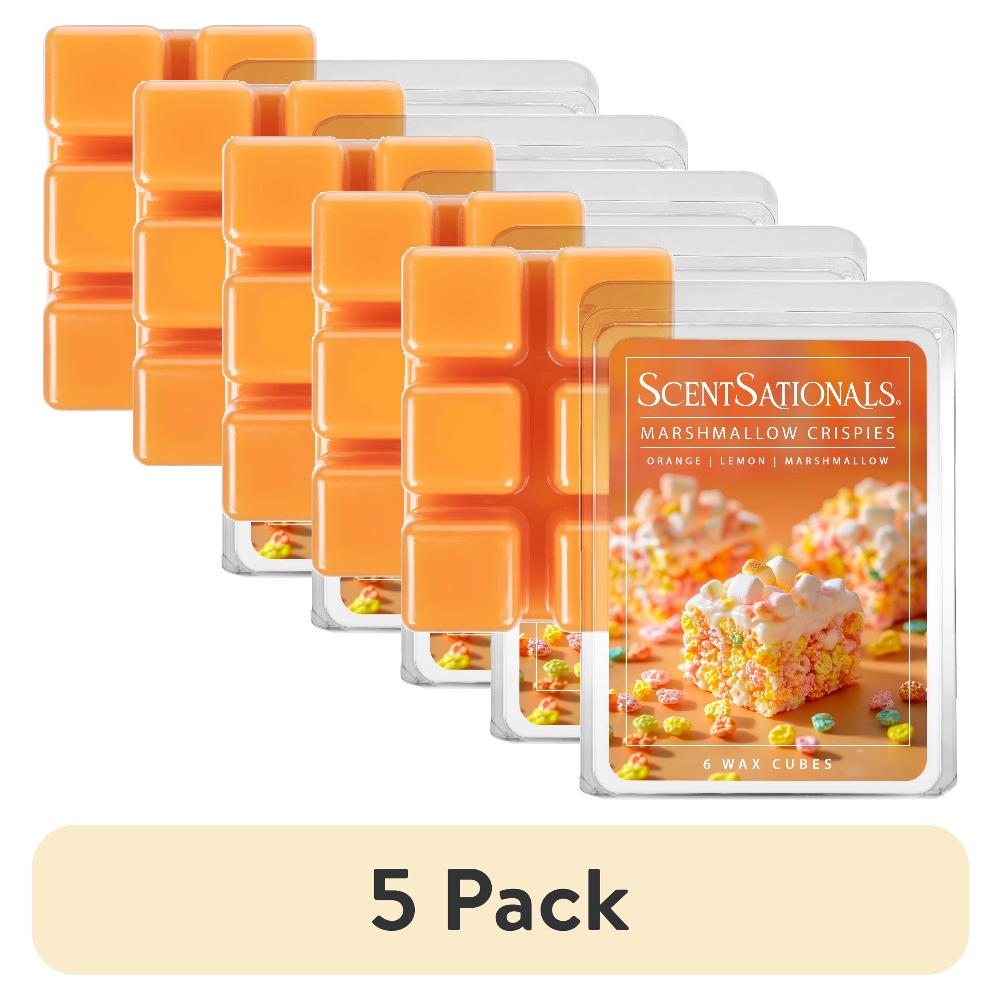 Home Fragrances - Marshmallow Crispy Scented Wax Melts for
