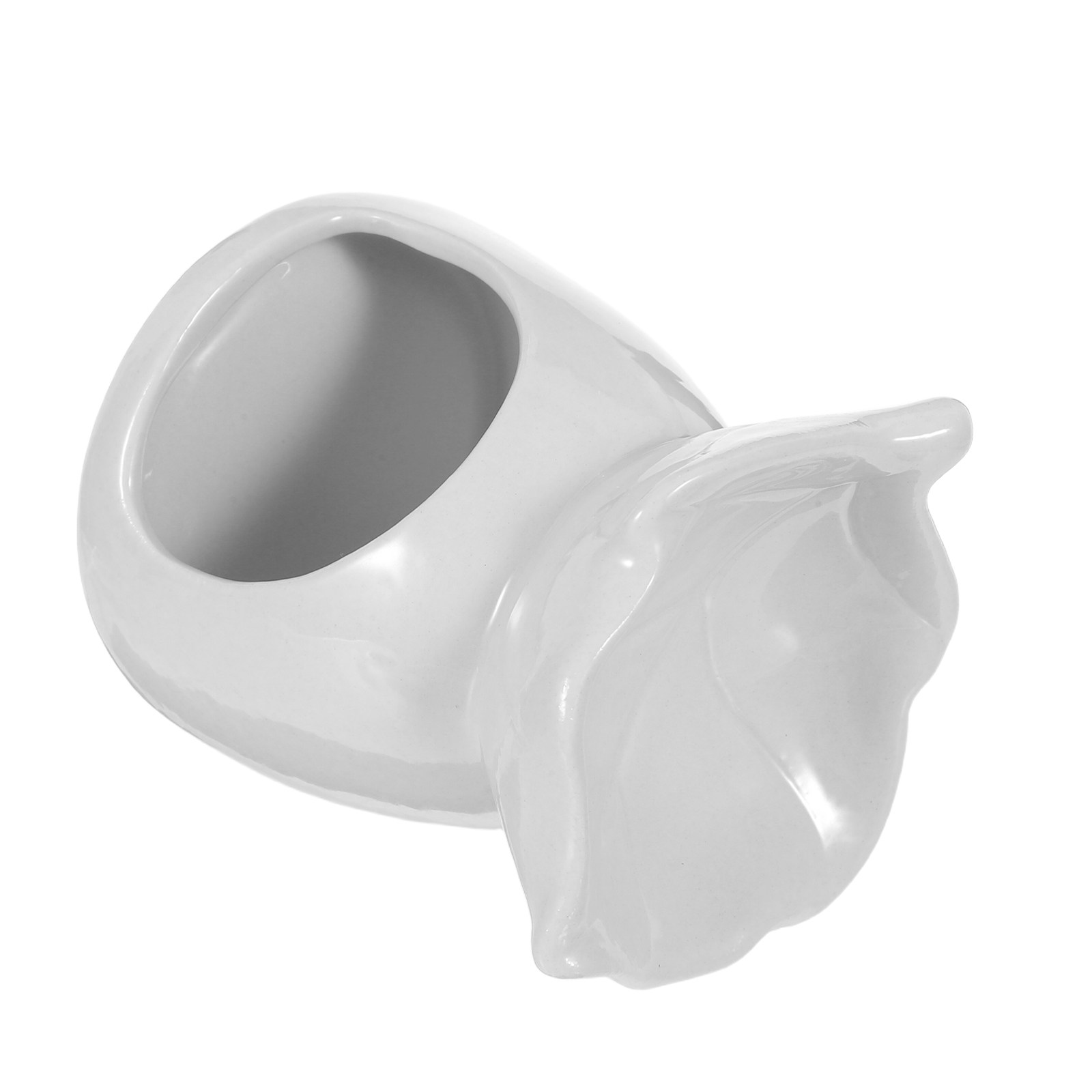 Home Fragrance Diffusers - Ceramic Holder Elegant Leaf-Shaped Tea Light