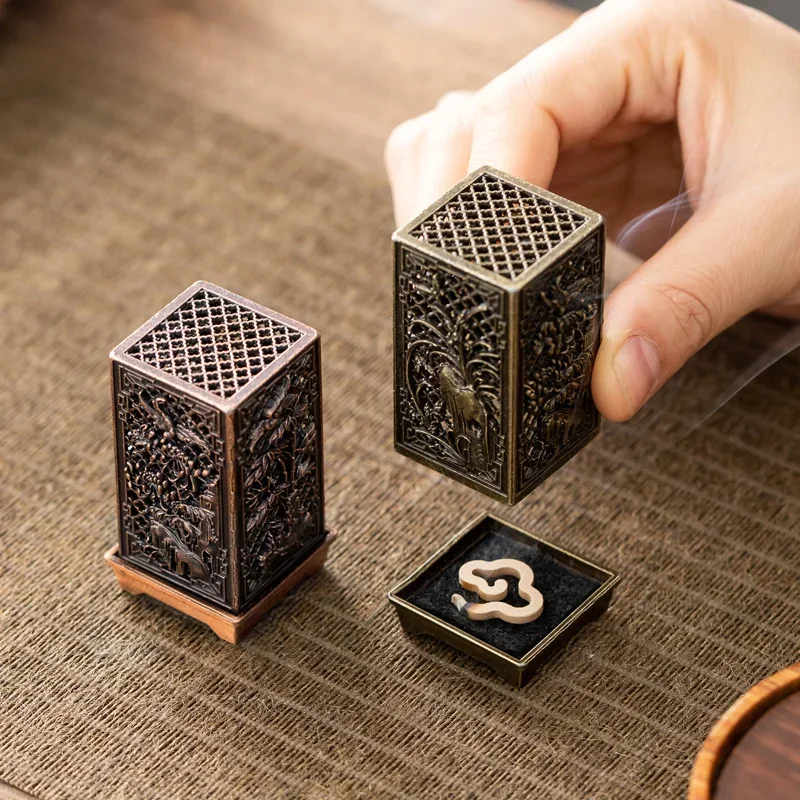 In Home Fragrance Products - Vertical Incense Burner Zinc Alloy Incense
