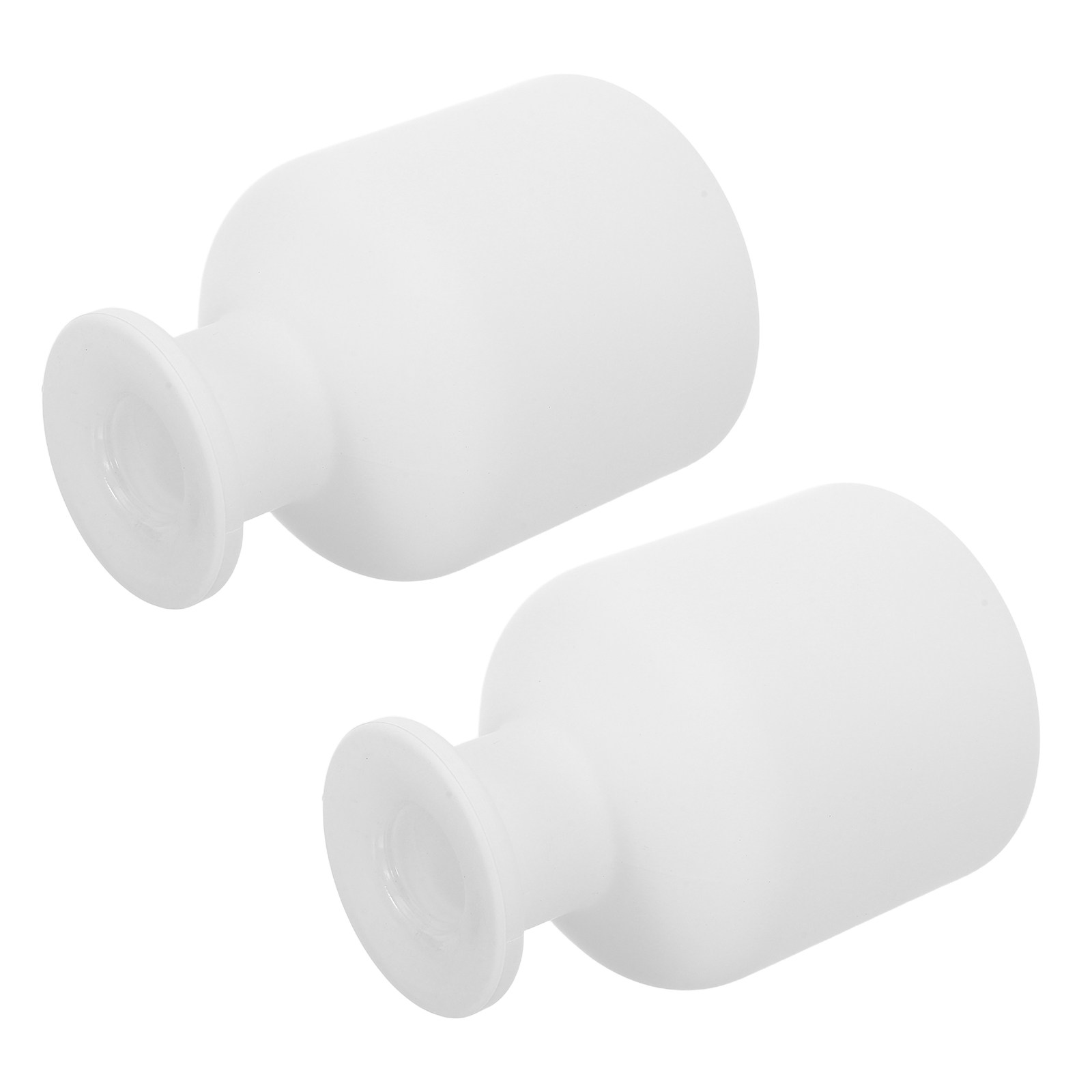 Home Fragrance Jar - 2Pcs 150Ml Elegant Glass Aromatherapy Bottle