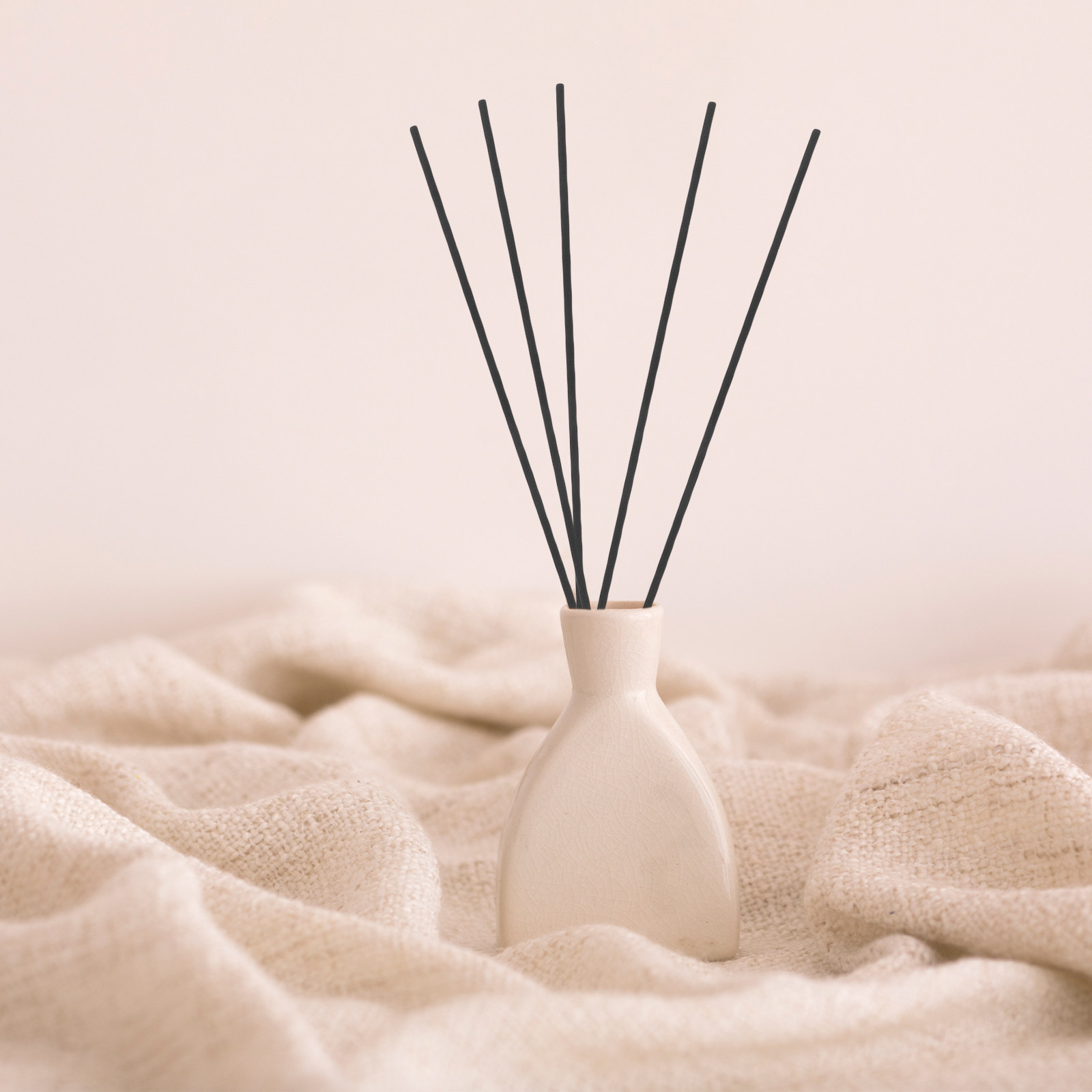 Home Fragrances - 100Pcs Fibre Reed Diffuser Sticks Black