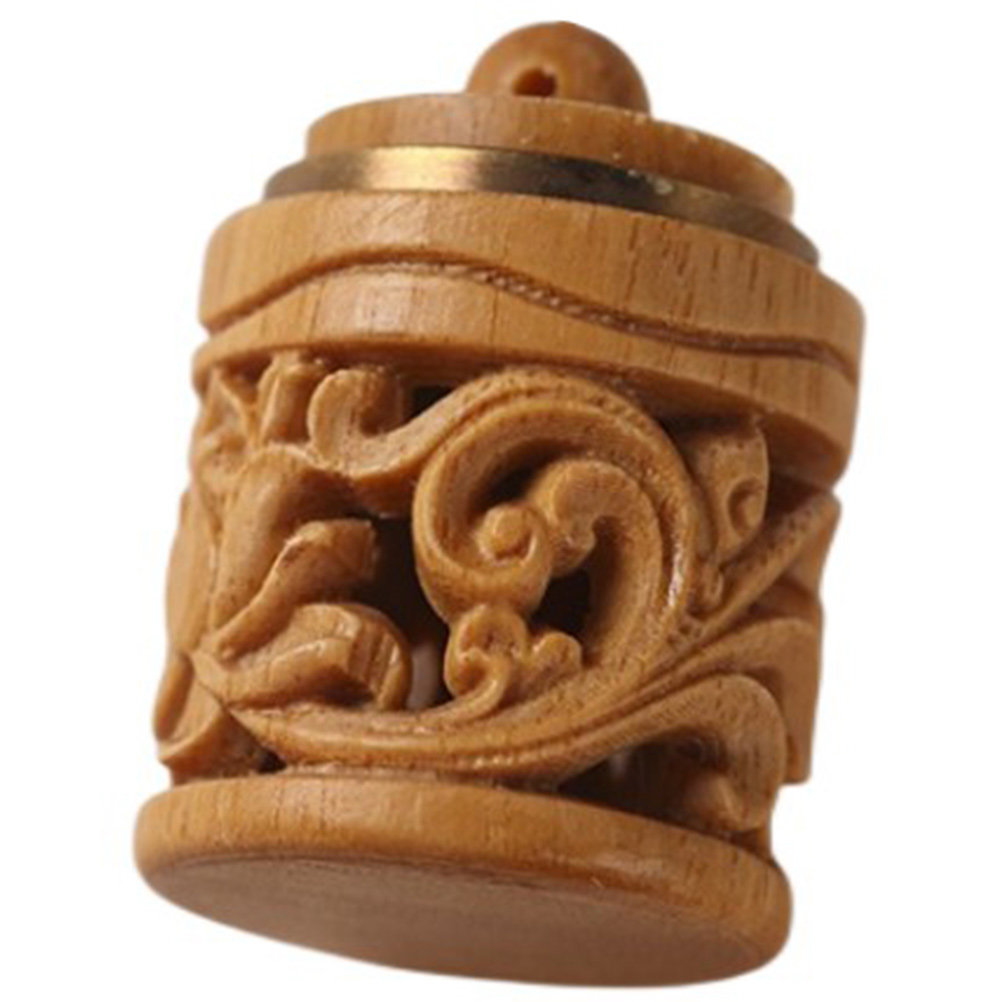 Aroma Bead Sachet - Wood Carving Aroma Beads Sachet Pendant