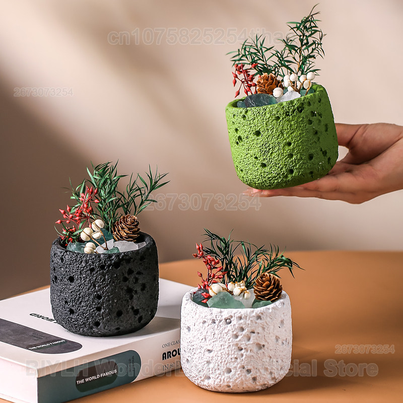 Diffuser Stone Ornament Cement - Home Fragrance Jar 评论和价格