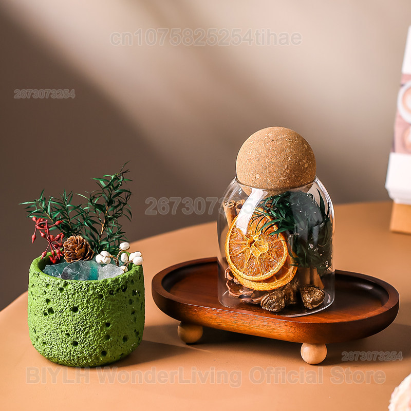 Diffuser Stone Ornament Cement - Home Fragrance Jar 评论和价格