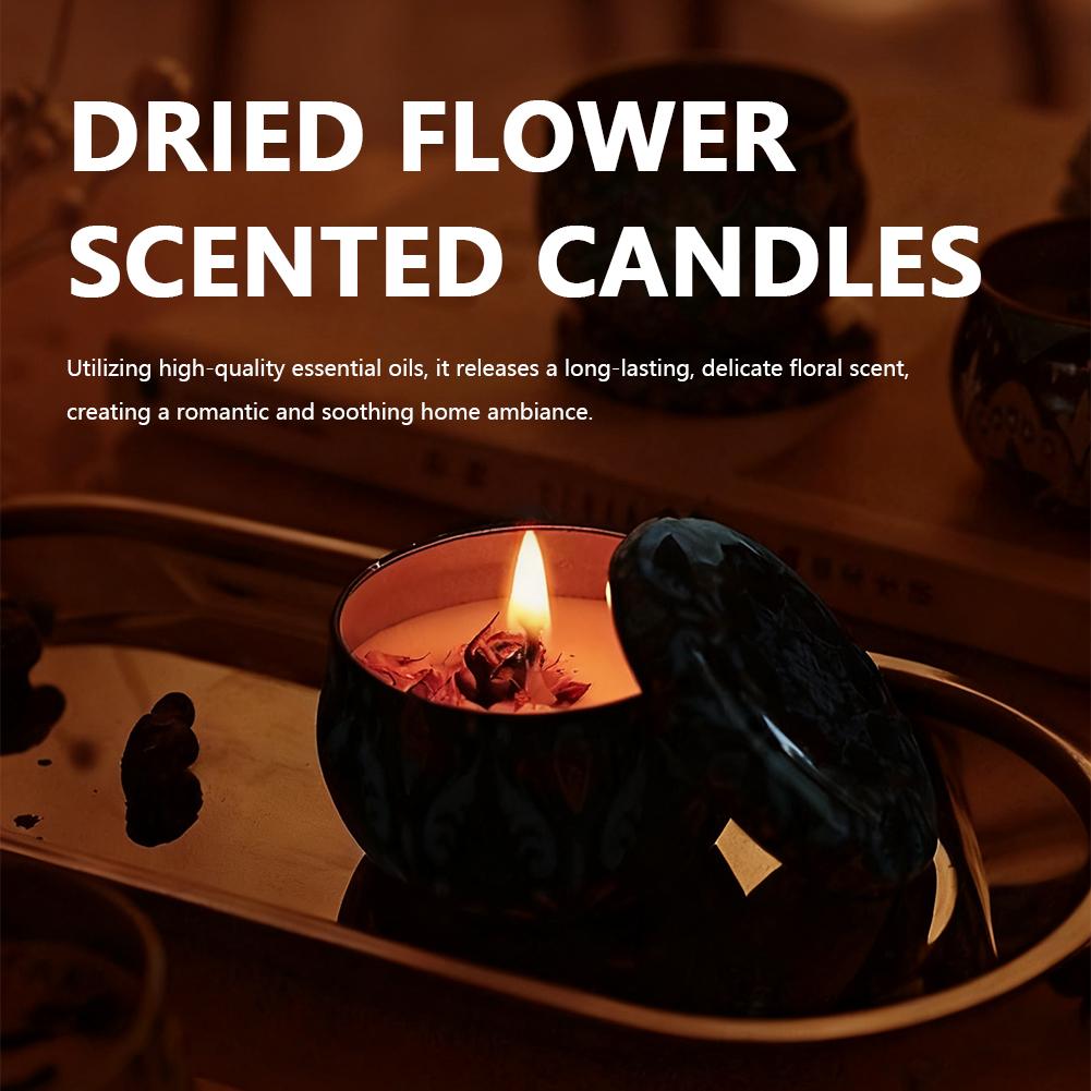 Aromatherapy Candles Flower Fr - Home Fragrance Jar 评论和价格