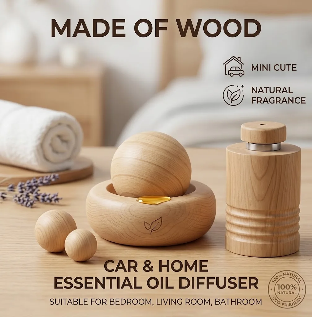 Car & Home Essential Oil Diffu - Home Fragrance Homemade 评论和价格