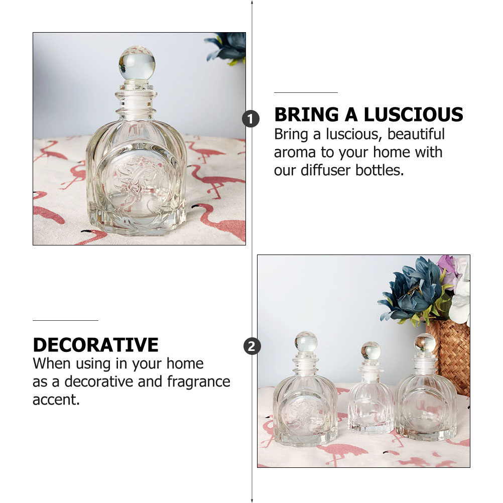 5Sets Fragrance Bottles Transp - Home Fragrances 评论和价格