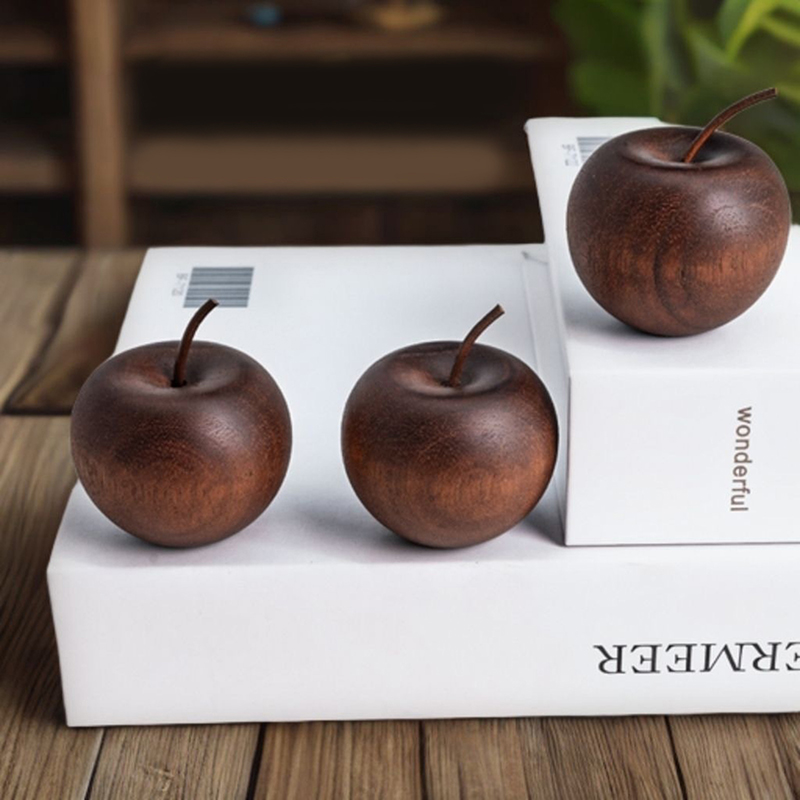 1PCS Of Wooden Apple Shaped Es - Home Fragrance Diffusers 评论和价格