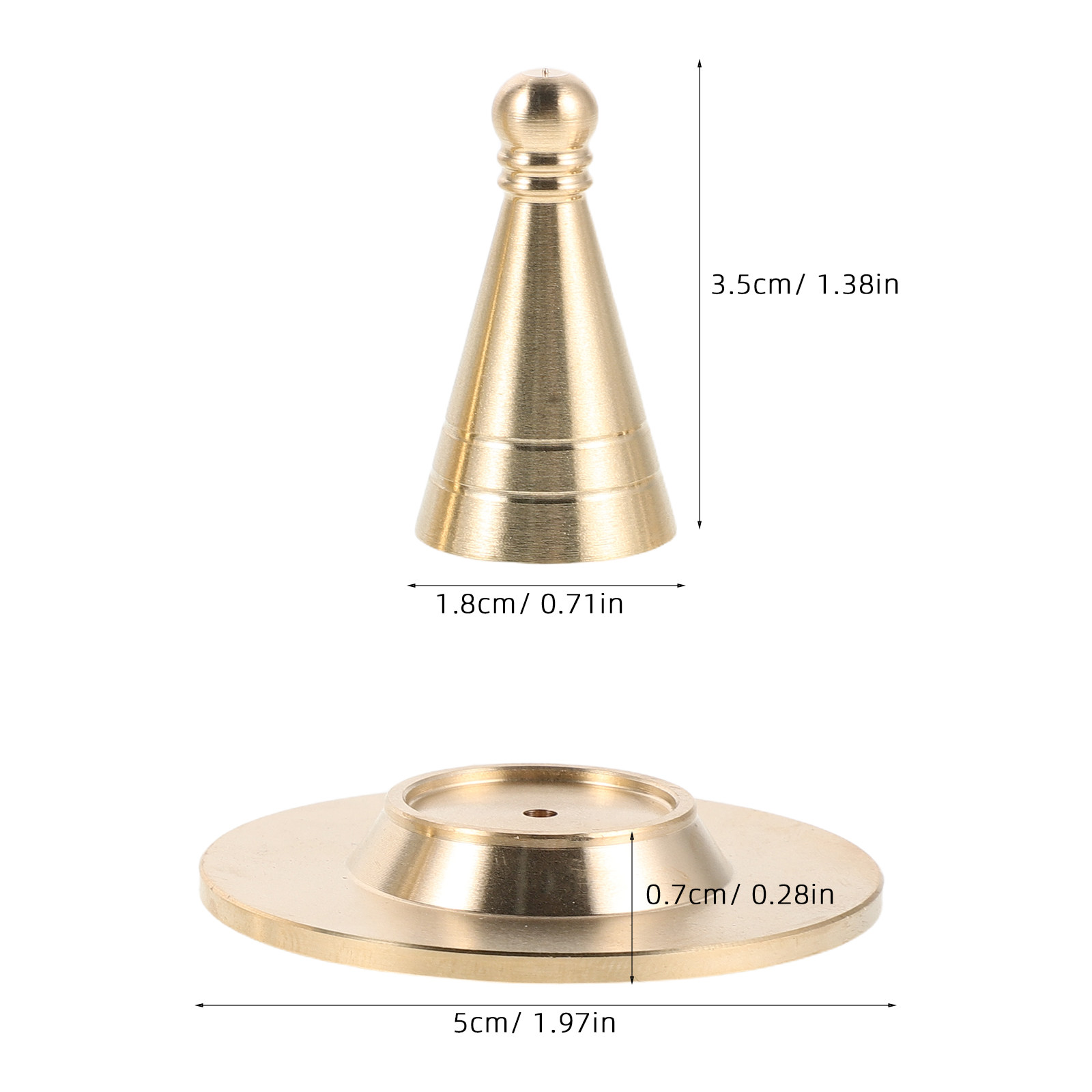Brass Tower Incense Mold  reus - Home Fragrance Homemade 评论和价格