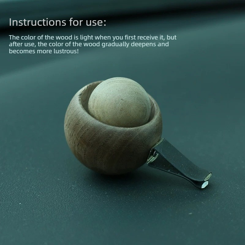 Spherical Wooden Essential Oil - Home Fragrance Potpourri 评论和价格