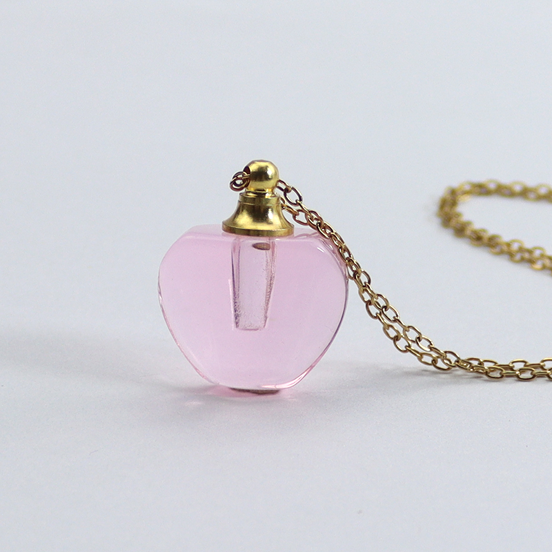 1PC Crystal Vial Necklace Wish - Home Fragrance Jar 评论和价格