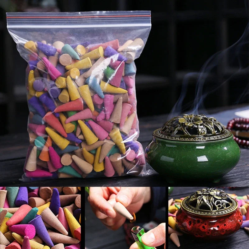 60Pcs Scented Incense Cones An - Home Fragrance Luxury 评论和价格