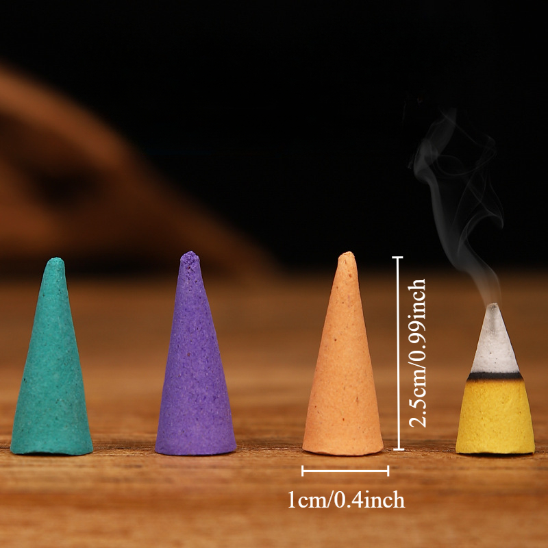 60Pcs Scented Incense Cones An - Home Fragrance Luxury 评论和价格