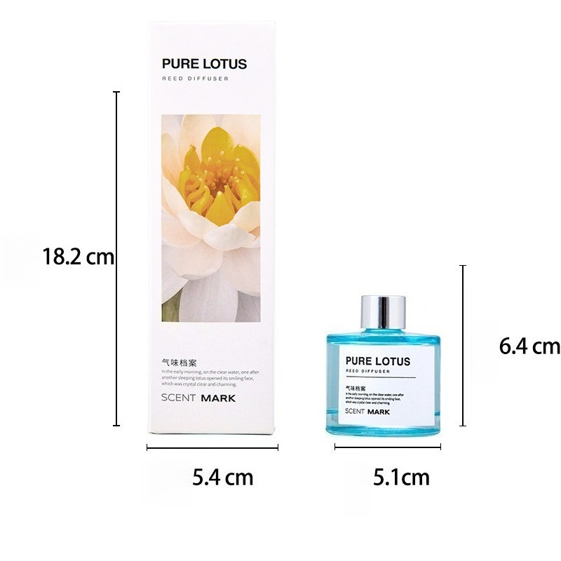 50ML Reed Diffuser Sets Lotus  - Home Fragrance Jasmine Diffuser 评论和价格