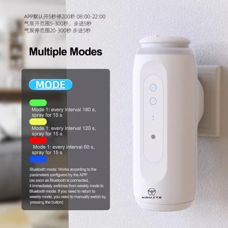 NAMSTE Portable Smart Diffuser - Home Fragrance Flowers 评论和价格