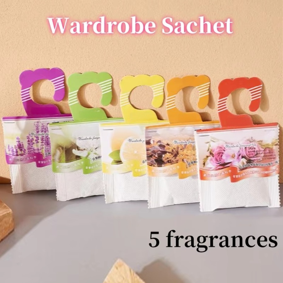 5pcs Wardrobe Fragrance Sachet - Home Fragrance Collection 评论和价格