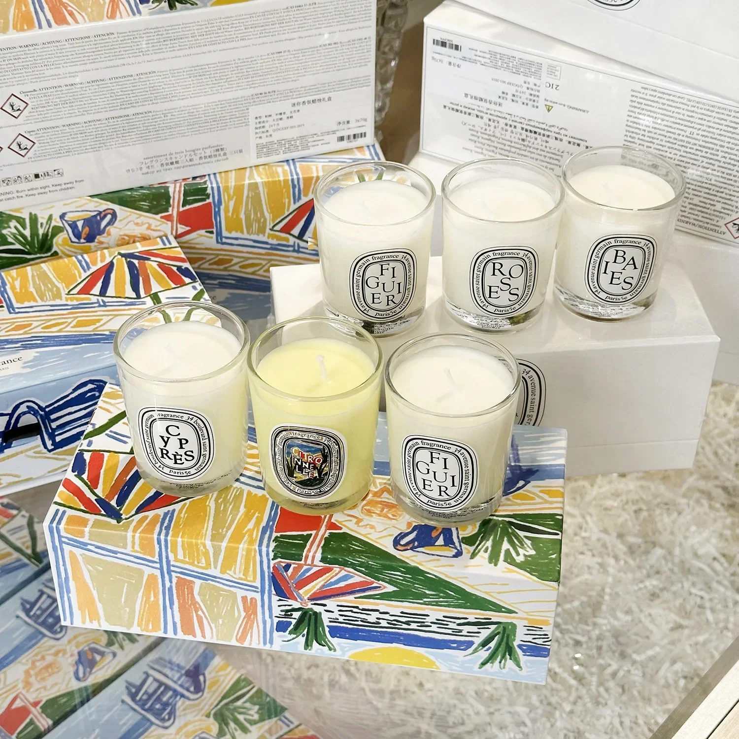 Aromatherapy Candle Natural Pl - Home Fragrance French 评论和价格
