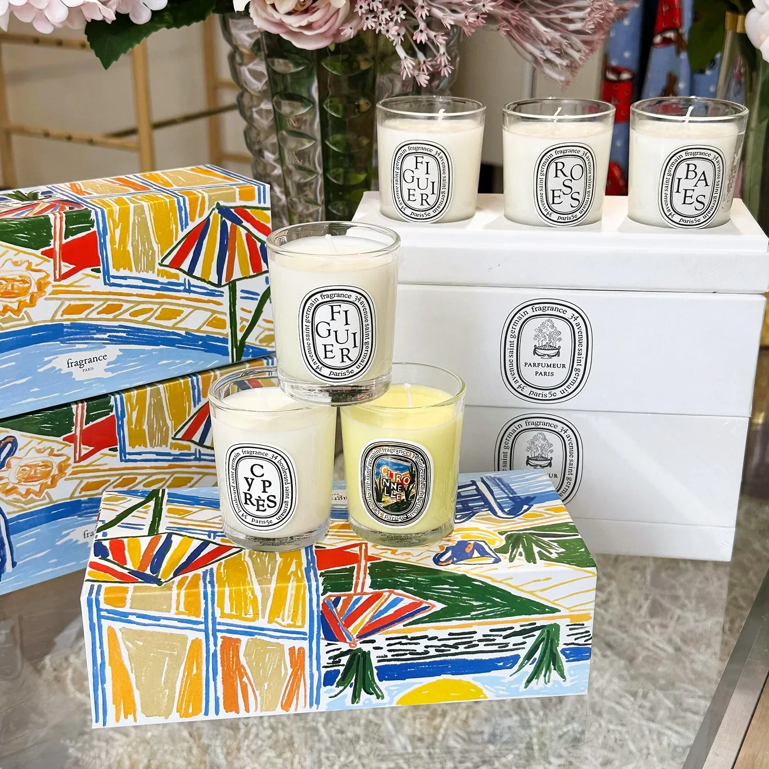 Aromatherapy Candle Natural Pl - Home Fragrance French 评论和价格