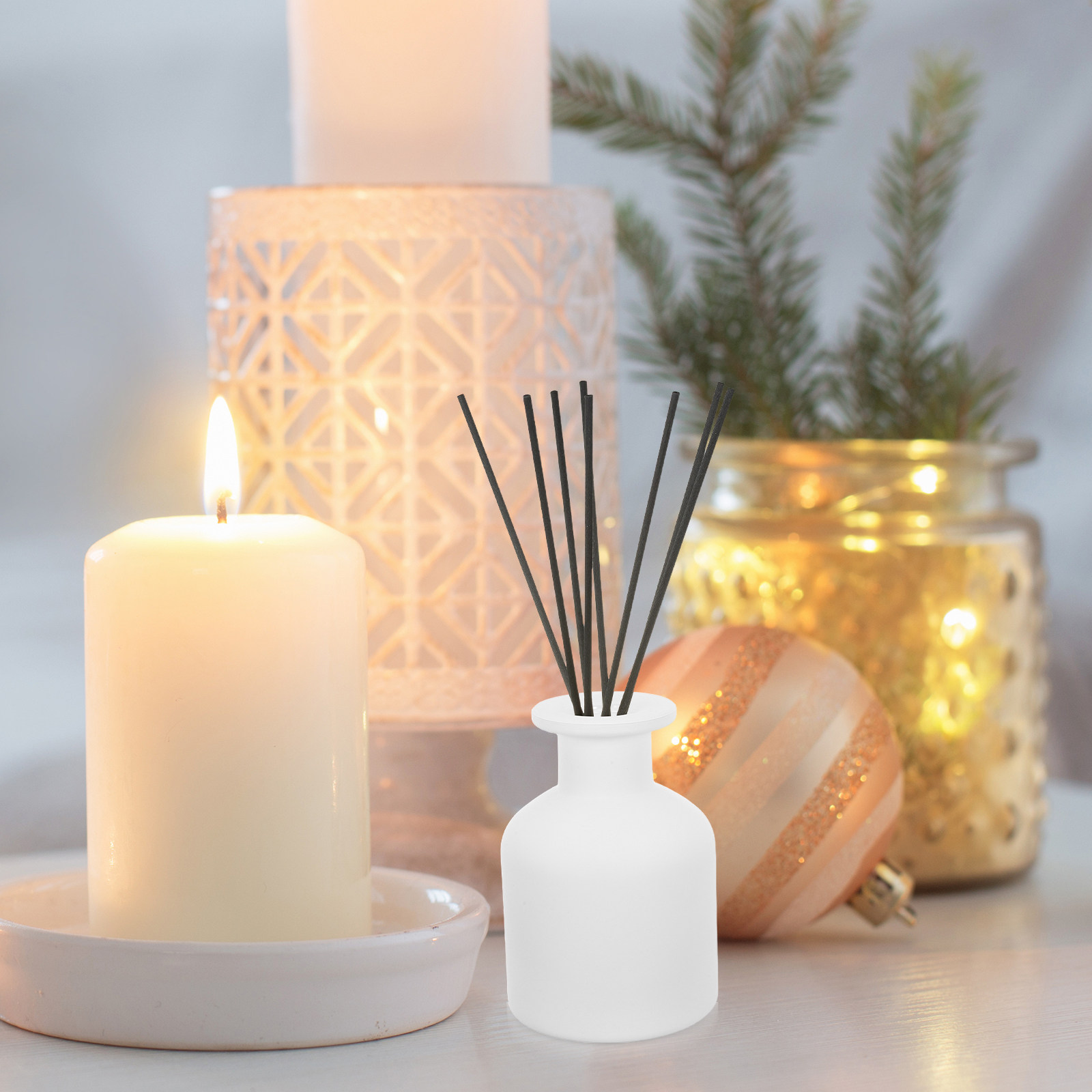 2Pcs 150Ml Elegant Glass Aroma - Home Fragrance Jar 评论和价格