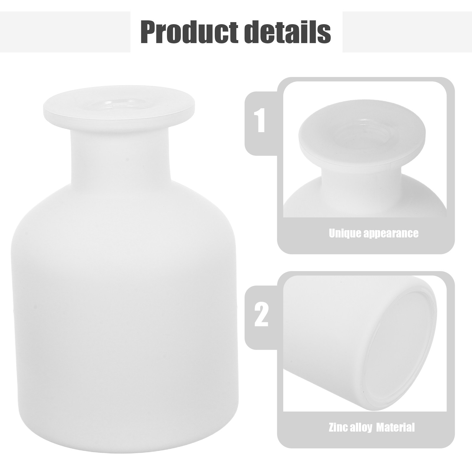 2Pcs 150Ml Elegant Glass Aroma - Home Fragrance Jar 评论和价格