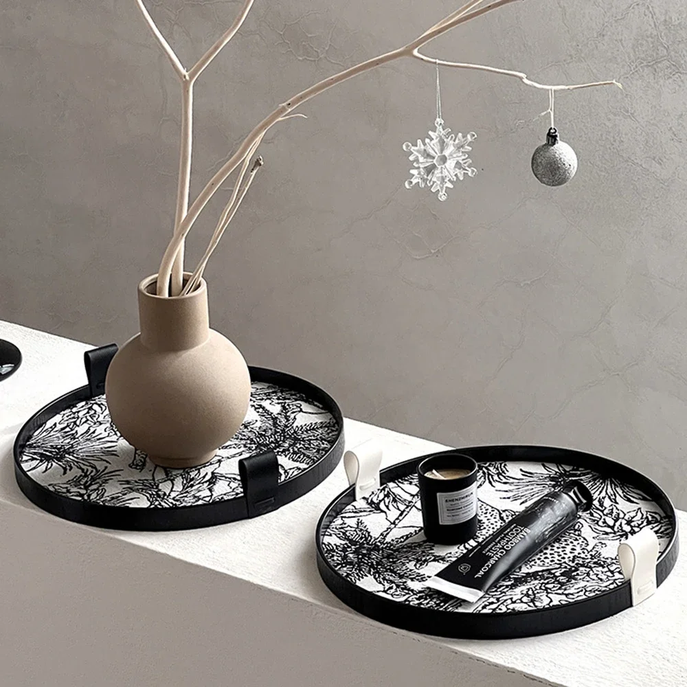 Light Luxury Storage Wooden Tr - Home Fragrance Luxury 评论和价格