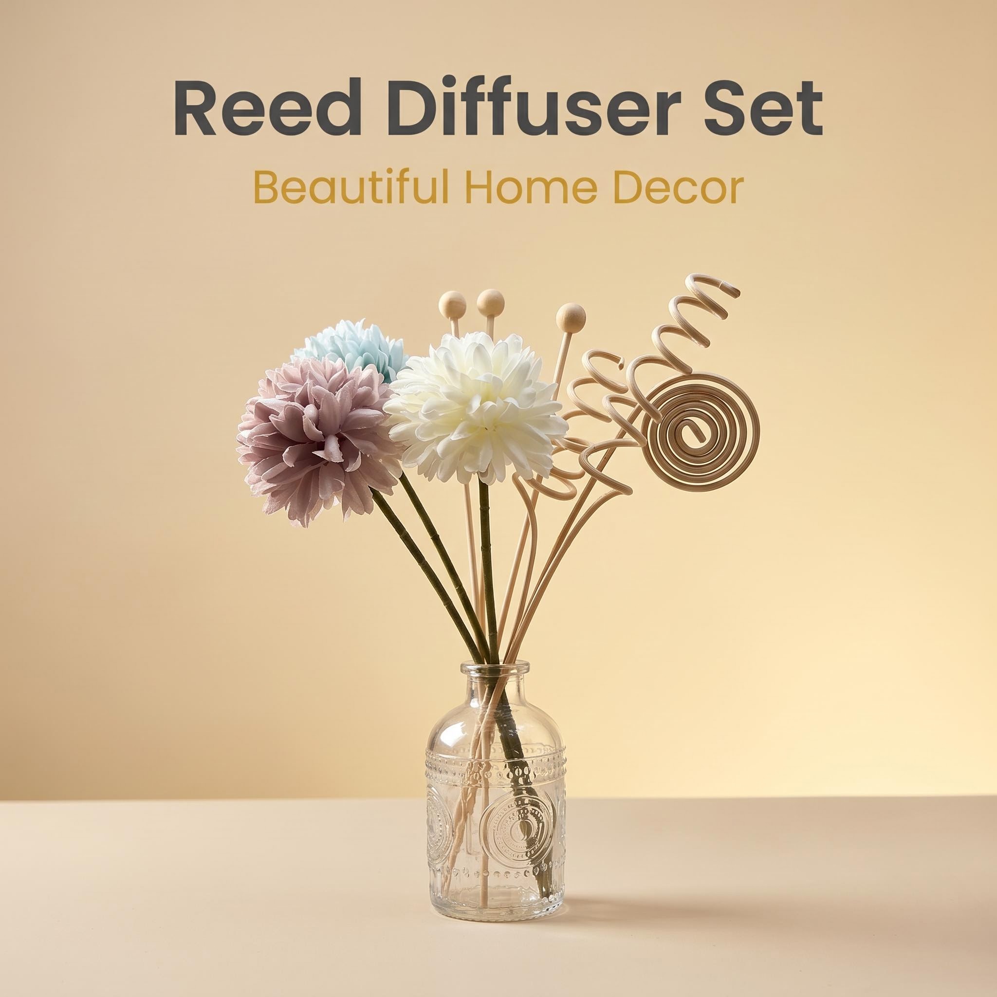 diy diffuser sticks set, artif - Home Fragrance Aroma Set 评论和价格