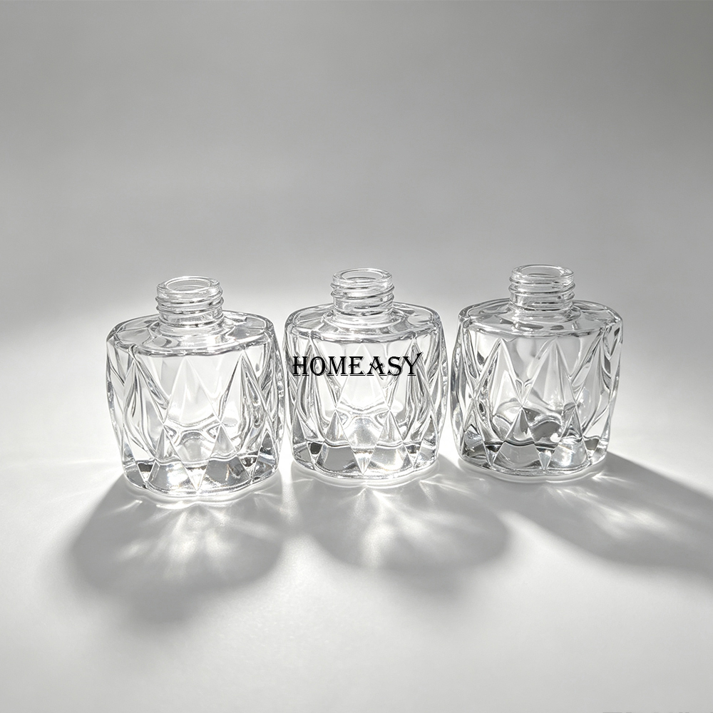 3Pcs Clear Glass Reed Diffuser - Home Fragrance Jar 评论和价格