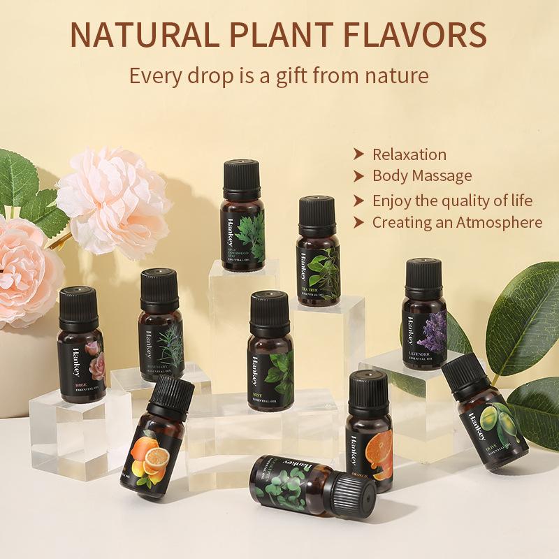 10ml Natural Plant Essential O - Home Fragrance Aroma Set 评论和价格