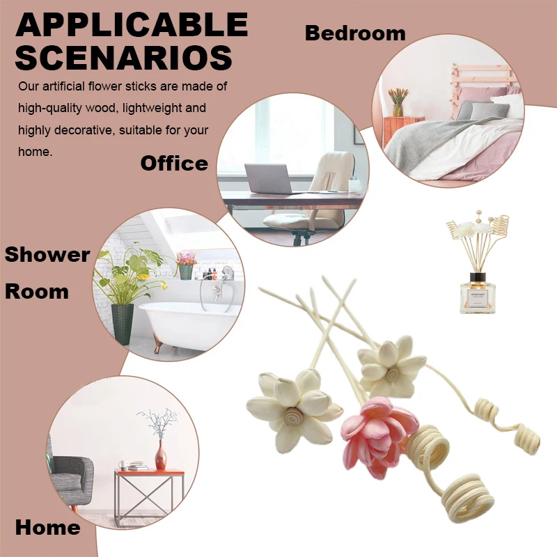 Artificial Flower Rattan Stick - Home Fragrance Aroma Set 评论和价格