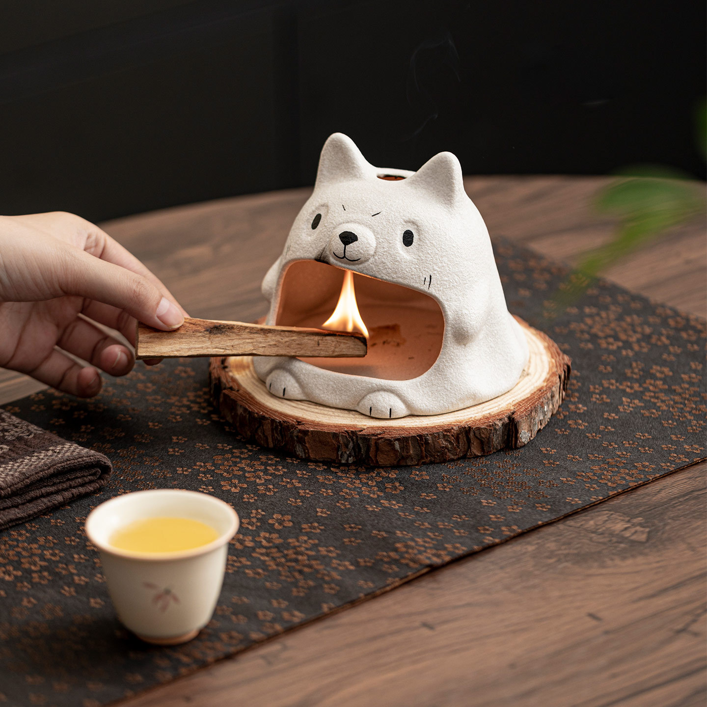Cute Dog Scented Fireplace Cre - In Home Fragrance Products 评论和价格