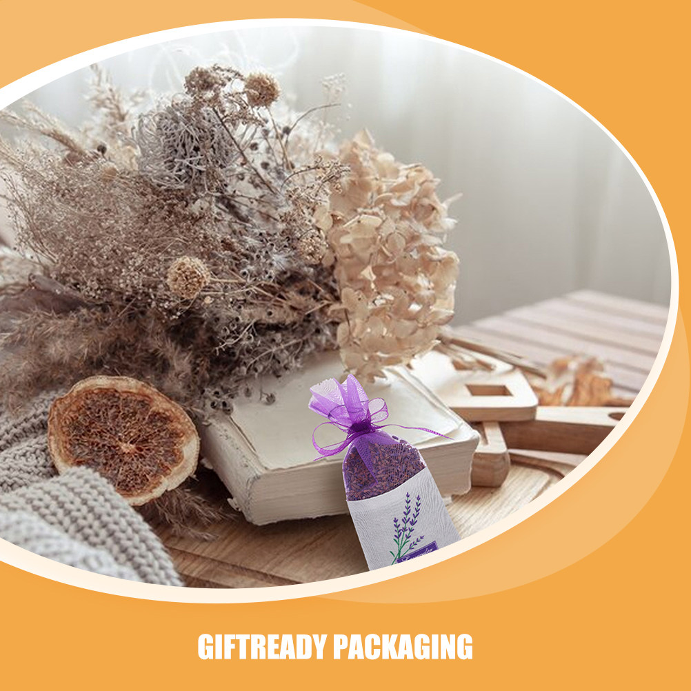 5Pcs Lavender Sachet Bags Smal - Home Fragrance Flowers 评论和价格