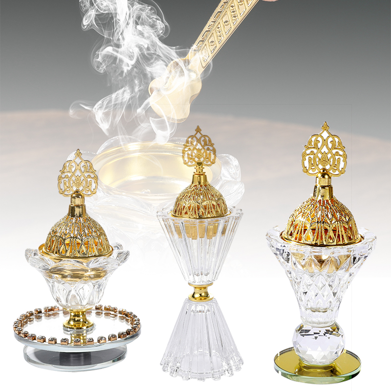 1pc Glass Incense Burner Set D - Home Fragrance Aroma Set 评论和价格